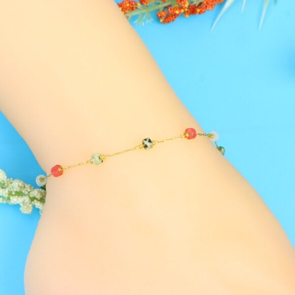 Elegant Handmade Anklet – Perfect for Women & Girls | Ideal Gift Option, DYC157 - Picture 6 of 10